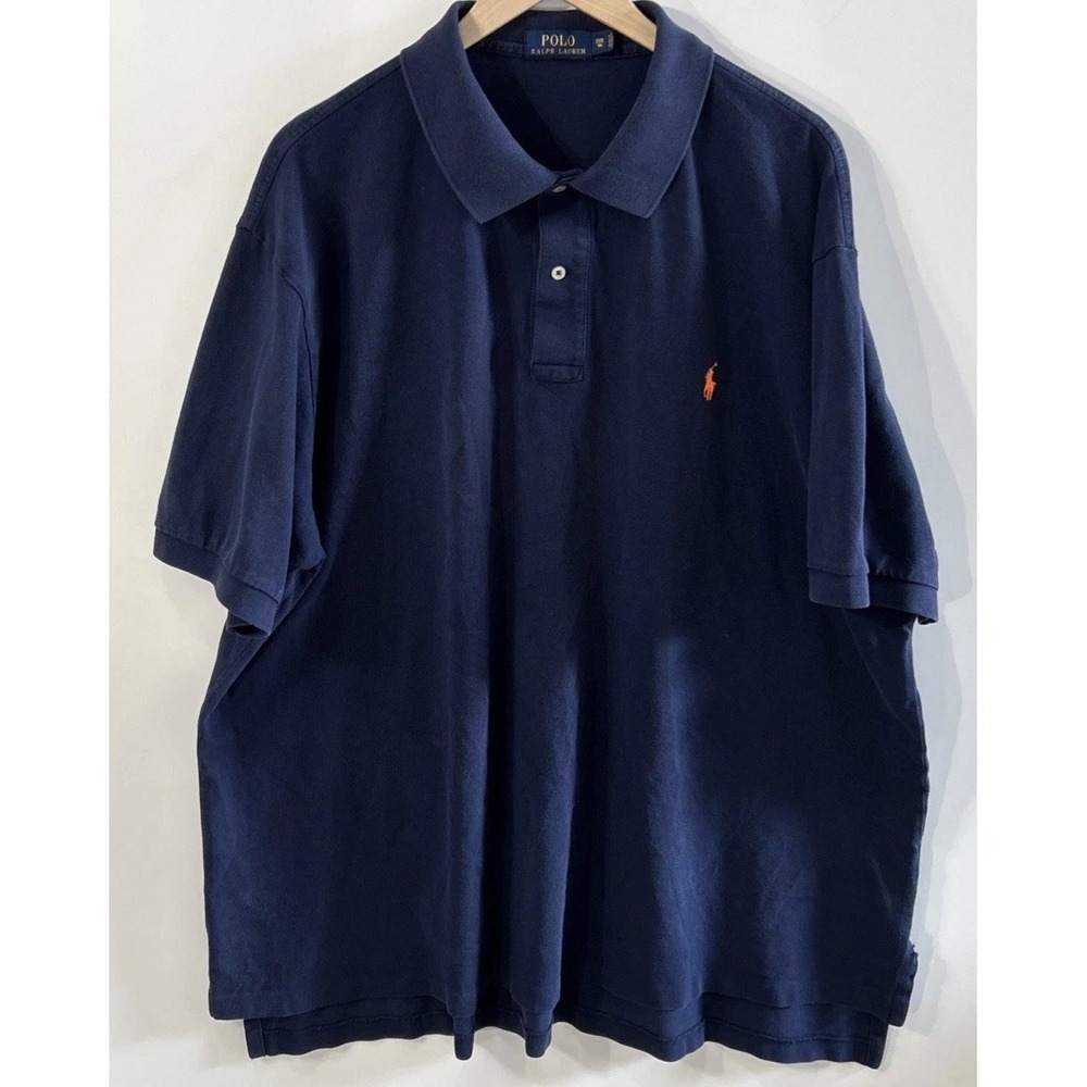 Mens Polo Ralph Lauren Big & Tall Short Sleeve Polo Shirt Sz 3XB